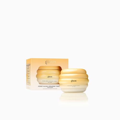 Gisou Honey Gloss Ceramide Hair Mask Travel Size 2.5 Fl Oz - Deep Hydration & Shine