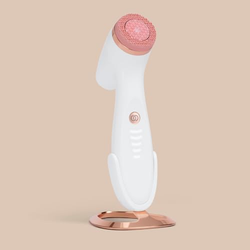 Nu Skin LumiSpa iO Stand | Luxurious Rose Gold Finish | Elegant, Compact, and Space-Saving Design | Secure, Durable, Slip-Resistant | Ideal for Vanity and Bathroom Display