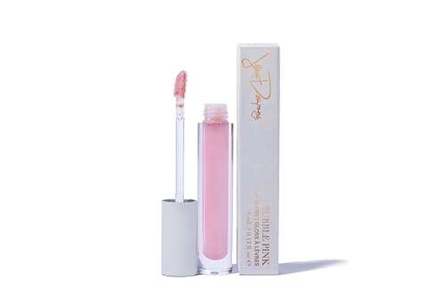 Jillian Dempsey Lip Gloss: Enhance, Hydrate & Smooth Lips with Firming & Plumping Benefits, Vegan, 4ml | Bubble Pink