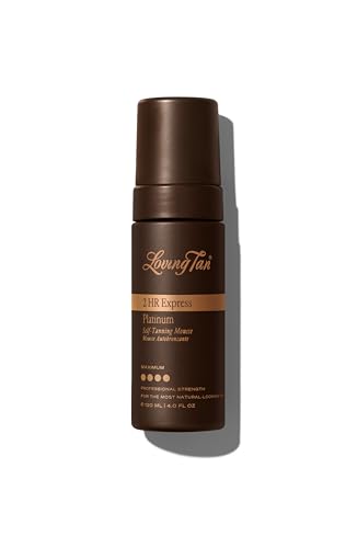 Loving Tan Platinum 2HR Express Self Tanning Mousse, 4 fl oz