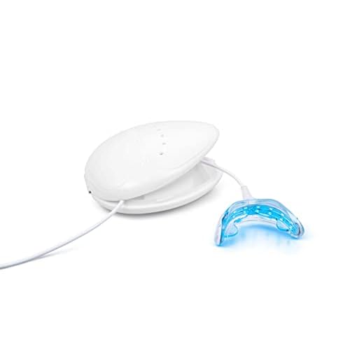 Smileactives Prolite Professional Teeth Whitening Kit, Dental Quality LED Light Teeth Whitener for White Teeth & Smile, 16 Minute Built-in Timer, Teeth Whitening Products, Helps Remove Tooth Stains