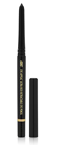 Black Radiance Sparkling Black Retractable Eyeliner & Eye Shadow, Long-Lasting & Smudge-Proof - 1 Count