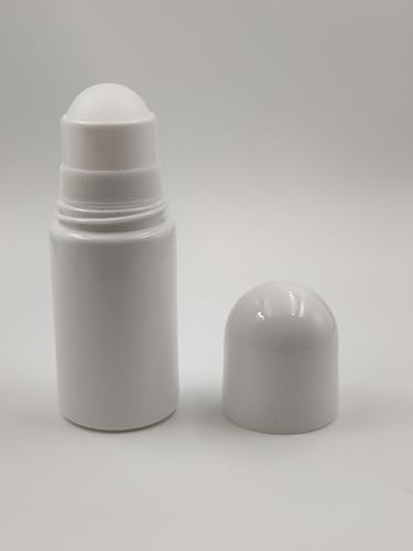 4-Pack 50mL Empty Roll-On Bottles for Essential Oils & Deodorants