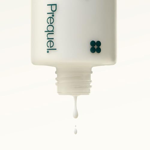Prequel Skin Half and Half Fluid Moisturizer Face Cream. Lightweight Ceramide Peptide Lotion for All Skin Types, including Dry and Sensitive. Hydrating Facial Cream for Women and Men (Pack of 2)