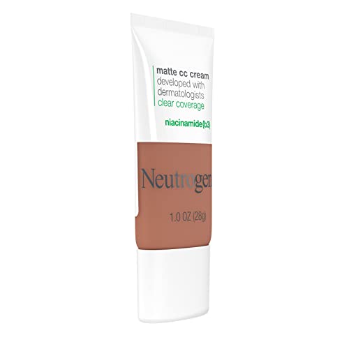 Neutrogena Clear Coverage CC Cream Amber 8.0 - 1 oz Matte