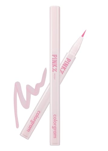 COLORGRAM Shade Re-Forming Brush Liner 04 Pink Eyeliner