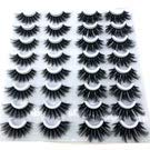 16 Pairs Mink Eyelashes 8-25mm Natural Dramatic Volume