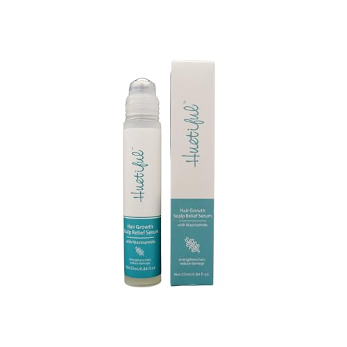 Niacinamide Hair Growth Serum Roll-On for Scalp – Thinning Hair Support