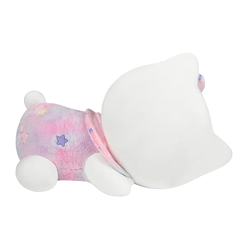 Hello Kitty 18-Inch Sleeping Plush with Tiny Chum - Soft & Snuggly