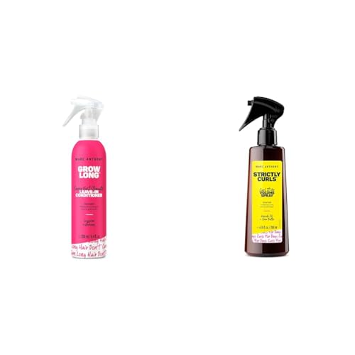 Marc Anthony Grow Long Leave-In Conditioner & Curl It Up Volumizing Spray Duo