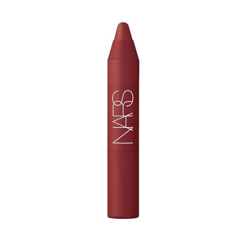 NARS Powermatte High-Intensity Lip Pencil in Cruella, Travel Size Mini, 0.05 Ounces, 1 Count (Pack of 1), Red