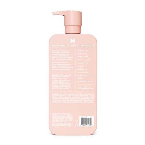 MONDAY Haircare VOLUME Shampoo with Hydrolyzed Collagen & Macadamia Oil for Thin, Fine & Flat Hair 798 mL