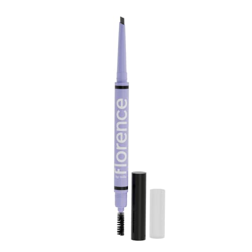 florence by mills Tint N Tame Eyebrow Pencil, Black Brown, 0.008 oz/ 0.25g