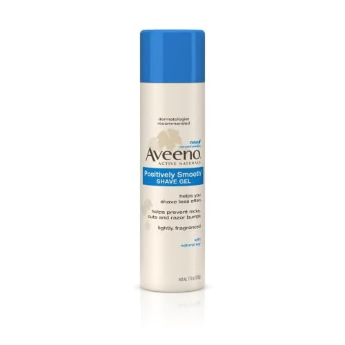 Aveeno Positively Smooth Moisturizing Shave Gel, 7 oz.