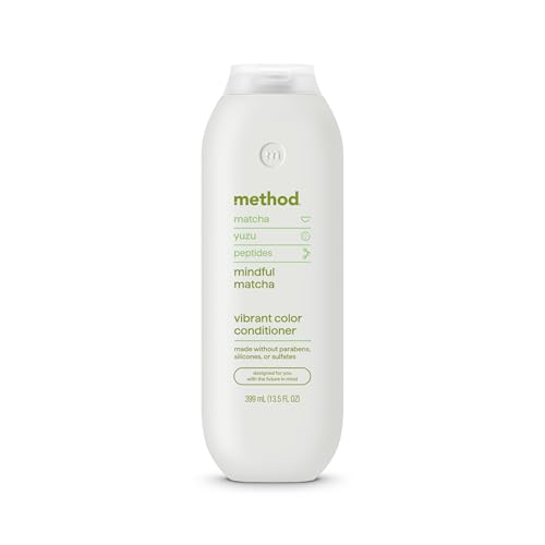 Method Color Protect Conditioner, Mindful Matcha, Matcha + Yuzu + Jasmine notes, 13.5oz