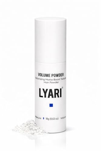 Lyari Hair Texturizing & Volumizing Powder - Lightweight Hold for All Hair Types, 18g