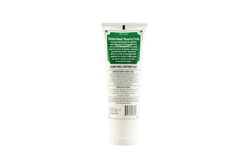 Outdoor Hands Poison Ivy Scrub - 2 oz Urushiol Remover & Rash Relief Wash