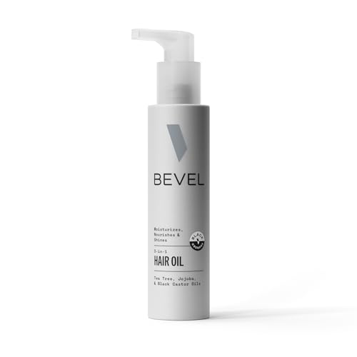 Bevel 3-in-1 Hair & Scalp Oil for Curly & Textured Hair with Tea Tree & Jojoba