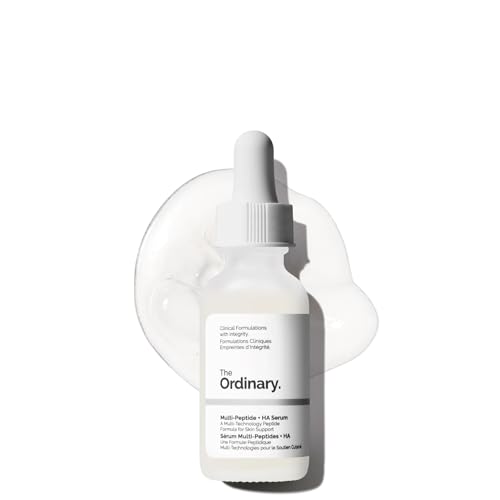 Anti-Aging Peptide Serum with Hyaluronic Acid for Face & Eyes, 1 Fl Oz - Pack of 1