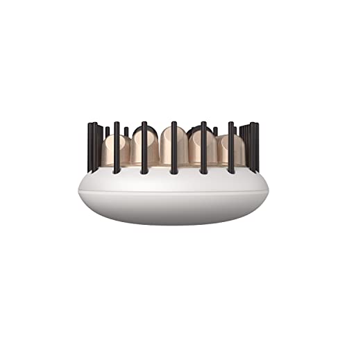 Remington Shine Therapy Hair Straightener Thermal Brush - Ceramic Infusion Technology, Argan Oil & Keratin Infused, One Pass Hair Straightener Brush with 7 Precision Heat Settings, Cool Tip Bristles