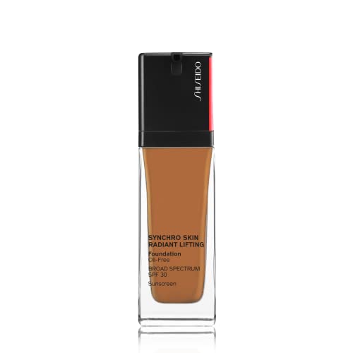 Shiseido Synchro Skin Radiant Lifting Foundation SPF 30, 440 Amber - 30 mL - Medium-to-Full, Buildable Coverage - 24-HR Hydration - Transfer, Crease & Smudge Resistant - Non-Comedogenic