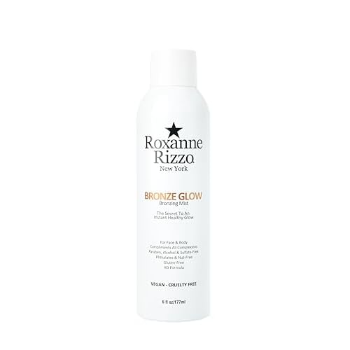 Bronze Glow ? Instant bronzer Spray Mist for Face and Body ? Hydrating Tanning Mist with Bronzer ? Blends into All Skin Tones ? Celebrity Favorite Bronzer Spray ? 6 oz