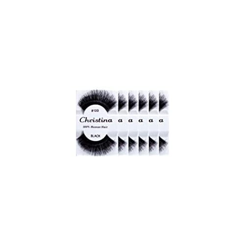 6packs Eyelashes - 199 by Christina