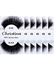6 Pack False Eyelashes by Christina