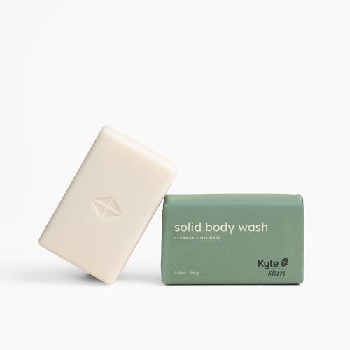 KYTE BABY Solid Body Wash Bar ? Ph - Balanced Sensitive Skin Cleanser, Hypoallergenic & Fragrance - Free, Moisturizing Oat & Shea Butter Soap Bar for Babies, Kids & Adults ? Gentle Daily Cleansing