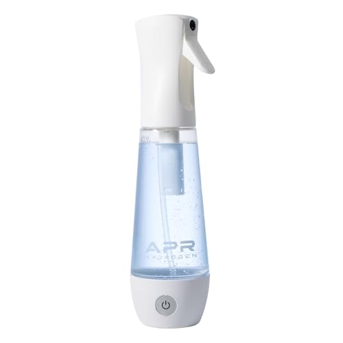 Hydrogen Nano Mist Spray Bottle for Face & Hair ? Portable Facial Mister for Continuous Fine Mist Hydration & Antioxidant Skin Care