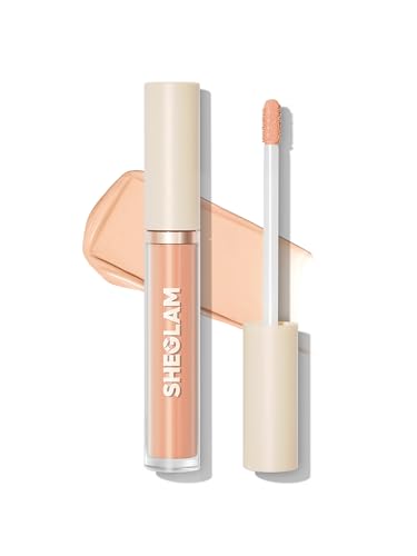 SHEGLAM Peach Color Correcting Concealer Liquid Full Coverage Long Lasting 3.8oz