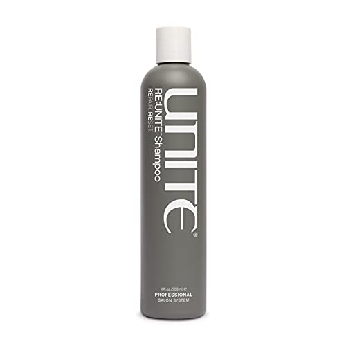 UNITE Hair - RE:UNITE Shampoo - Reparative Shampoo That Removes Buildup, Strengthens, and Restores pH Balance - Ideal for Dry or Damaged Hair, 10 Fl Oz