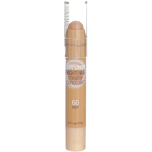 Maybelline New York Dream Brightening Creamy Concealer, Deep, 0.11 oz.