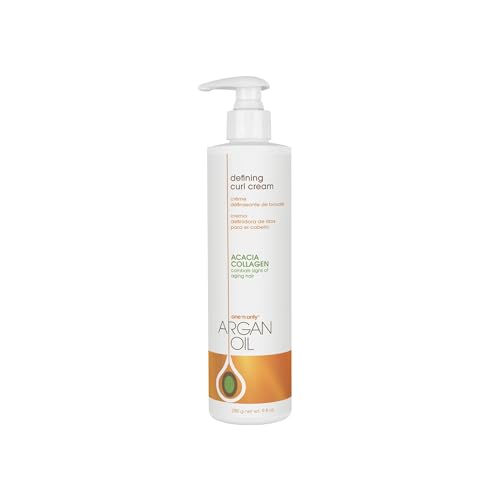 Argan Oil Curl Cream & Leave-In Conditioner for Curly Hair 9.8 oz