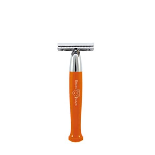 Edwin Jagger Double Edged Razor - Diffusion 72 Series (Orange)