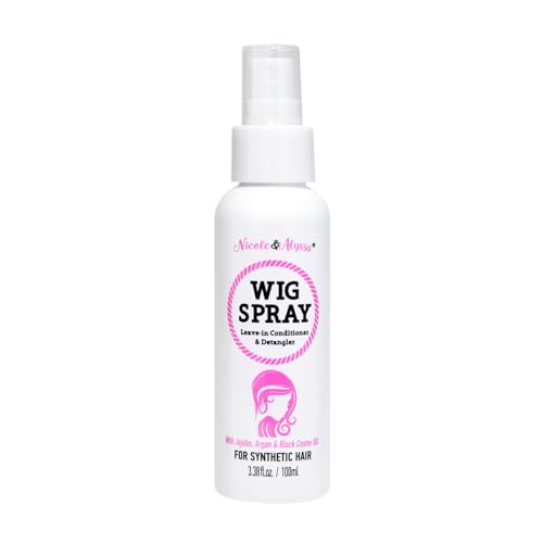Nicole & Alyssa - Wig Spray For Synthetic Hair Leave-in Conditioner,