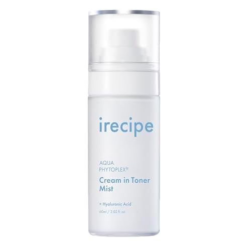 Aqua Phytoplex Cream in Toner Mist Long Lasting Deep Hydration, All-in-One Facial Mist for All Skin Type Unscented Clean Beauty, Vegan, Cruelty Free, Korean Skincare (60ml / 2.02 oz)