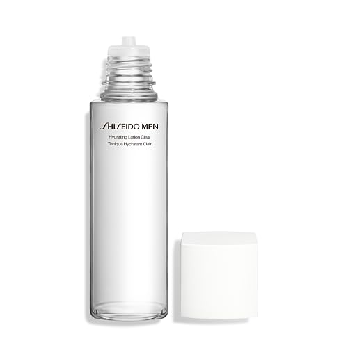 Shiseido Men Hydrating Lotion Clear - 5 oz - Delivers 12-Hour Hydration & Visibly Improves Roughness - Non-Comedogenic - All Skin Types - Paraben Free & Mineral Oil Free