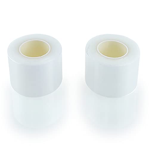 2 X 60mm [1000 Feet Per Roll] Premium Numbing Preservative Film by Ink Permanent Plastic Wrap for Tattoos, Microblading, Lip Tattoo, Eyebrow Lamination & Lash Lift ? 42 or 60 mm width 300 Meters