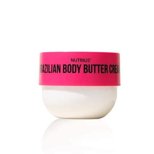 Nutrius Berry Bliss Body Butter ? Hydrating Vegan Cream with Acai & Vitamin C, 6oz