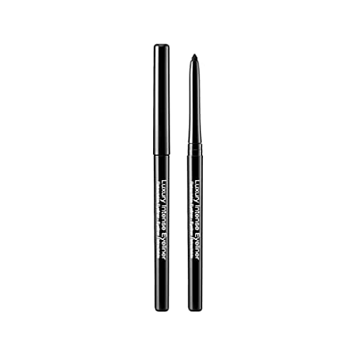KISS Retractable Eyeliner Pencil - Blackest Black, Waterproof, 3 Pack