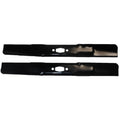 2Pk 742P05528 Blades Compatible with 42" Craftsman, Cub Cadet, MTD 742-05528, 742P05528, 742-05177, 742P05177 (Compatible with S Center Hole)