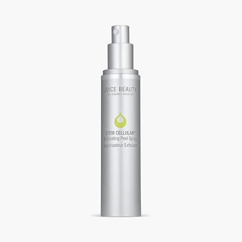 Juice Beauty Stem Cellular Exfoliating Peel Spray - 50 mL - Instantly Exfoliates + Lifts Dead Skin Cells for Softer, Smoother Skin - Vegan, Cruelty Free