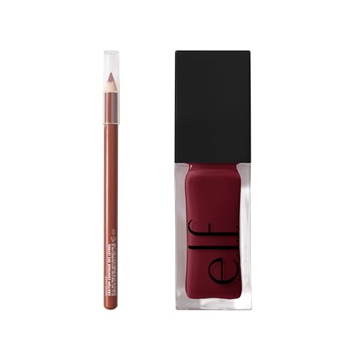 e.l.f. Glow Reviver Lip Oil & Cream Glide Liner Bundle