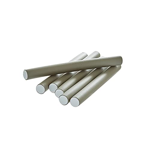 Red by Kiss Flexi Rods Heatless Hair Curler Set - 7" x 11/16" (6 Pack)