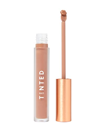 Live Tinted Huelip Liquid Lip Crème - Weightless, Long-Lasting Liquid Lip with Hyaluronic Acid and Jojoba Oil For a Soft, Comfortable, Moisturized Finish - 0.09 fl oz - Taupe