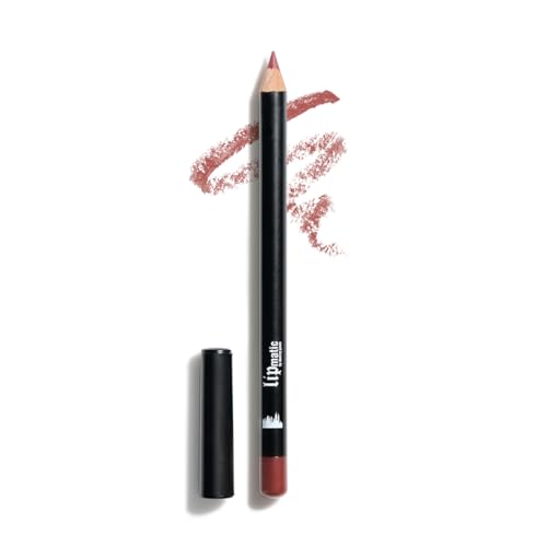 Matic Cosmetics LipMatic Mocha Lip Liner - Modern Classic Lip Liner, Long-Lasting Lip Pencil with Castor Oil, Natural Ingredients, Paraben and Cruelty-Free, American Made- Dark Mocha Brown Shade