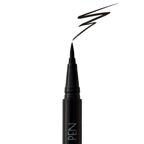 Eye Embrace Pro Tip Eyeliner Pen: Black ? Waterproof Felt-Tip Liquid Eyeliner Pen for the Eyes, Cruelty-Free (Black)