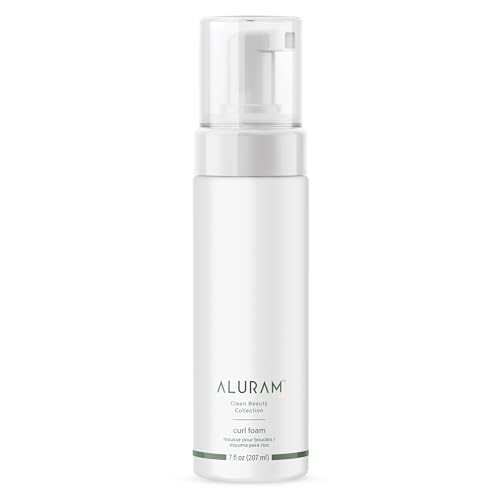 ALURAM Curl Foam - Hydrating Curl Defining Mousse for Frizz Control (7 fl oz)