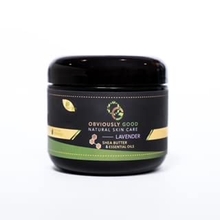 Obviously Good Lavender OG Skin Cream with Shea Butter 4oz – 4 Ounce